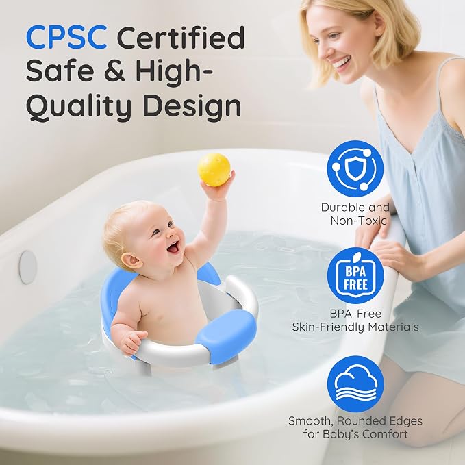 Baby Bath Seat Baby Bathtub - - Image 2