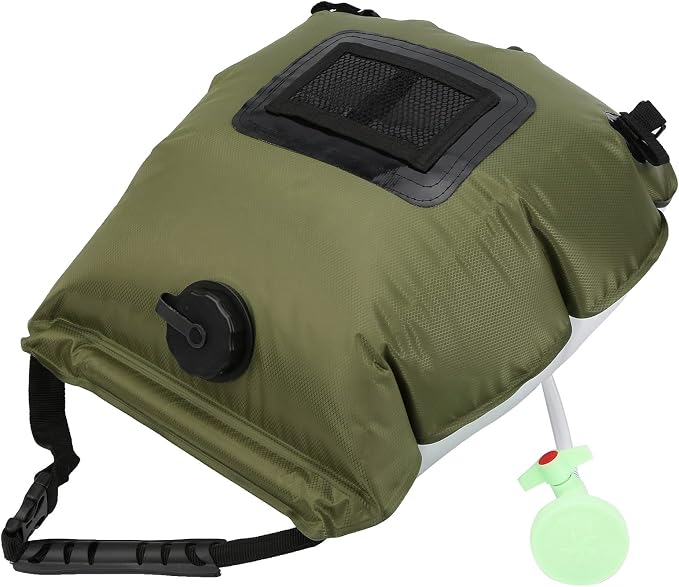 Outdoor Solar Heated Shower Bath Bag, Portable Camping Water Storage Bags - Image 4