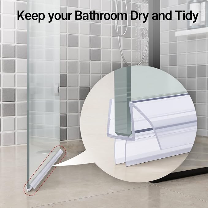 AmazerBath 3 PCS Shower Door Bottom Seal - Image 6