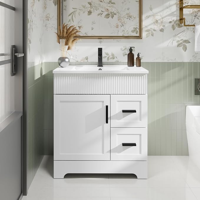 eclife 30" Bathroom Vanities Sink Combo by eclife