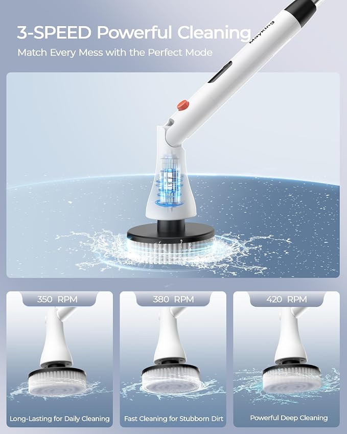 MayKing Electric Spin Scrubber - Image 6