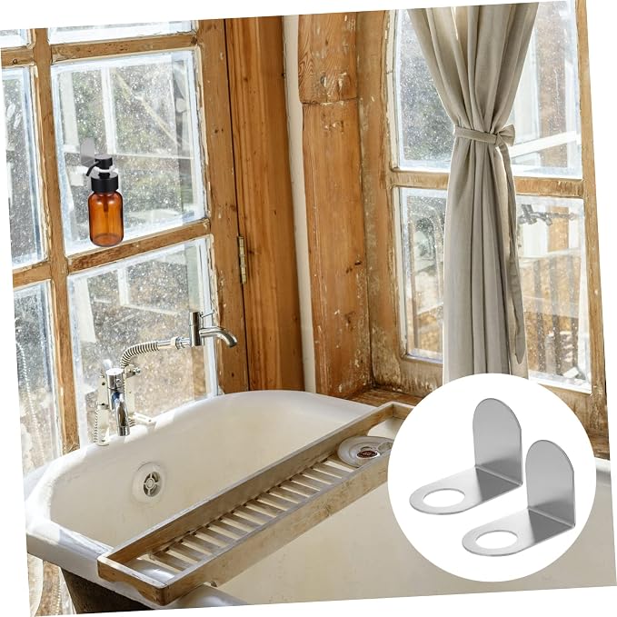 ABOOFAN 10pcs Wall-Mounted Shampoo and Shower Gel Bottle Rack Hook - Image 3