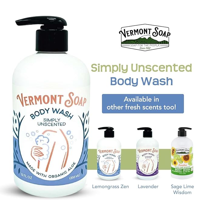 VERMONT SOAP Body Wash, Natural Body Wash - Image 6