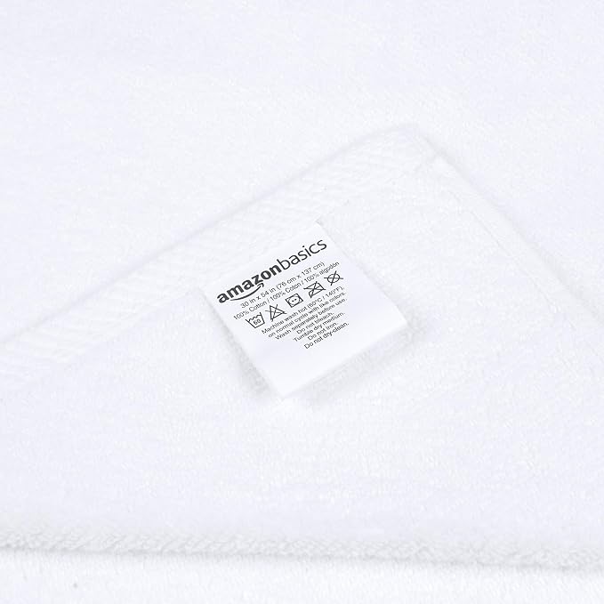 Amazon Basics 2 Piece Quick-Dry Oversize Bath Towel, 100% Cotton - Image 6