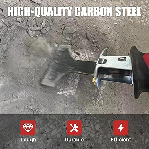 2inch HCS reciprocating Saw Blade Saber Shovel Length Cleaning Tool - Image 4