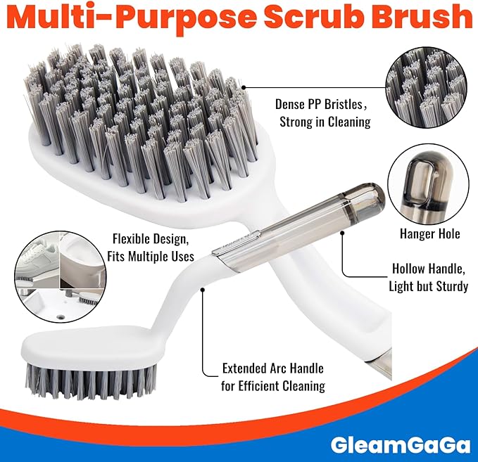 3 Pack Scrub Brush Set – Heavy-Duty Scrub Brushes - Image 5