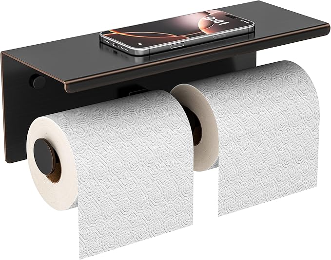 FORIOUS Double Toilet Paper Holder by FORIOUS