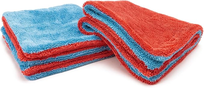 Autofiber Dreadnought Max Triple Layer Microfiber Car Drying Towel, Twist Pile by Autofiber