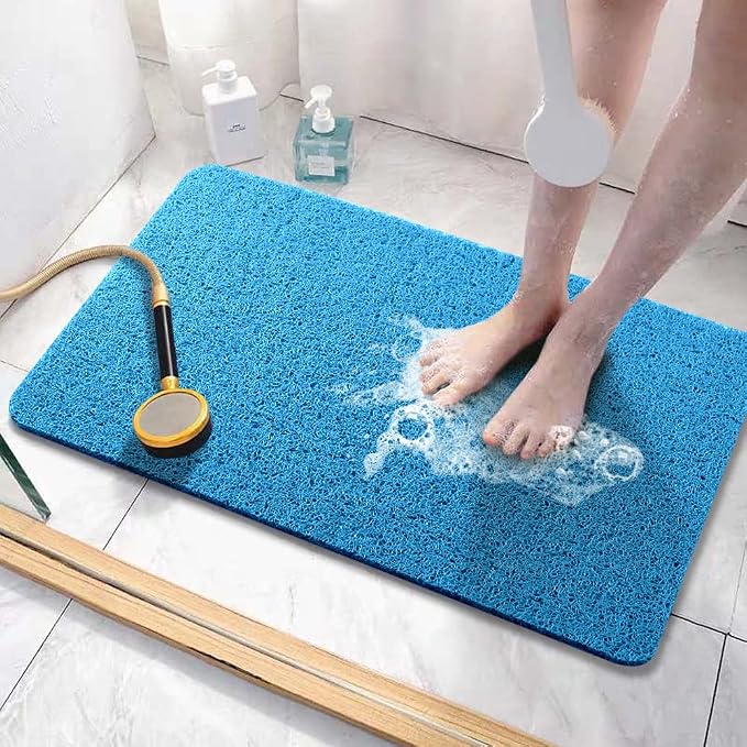 Asvin Soft Textured Bath, Tub Mat, 24x32 Inch, Phthalate Free, Non Slip Comfort by Asvin