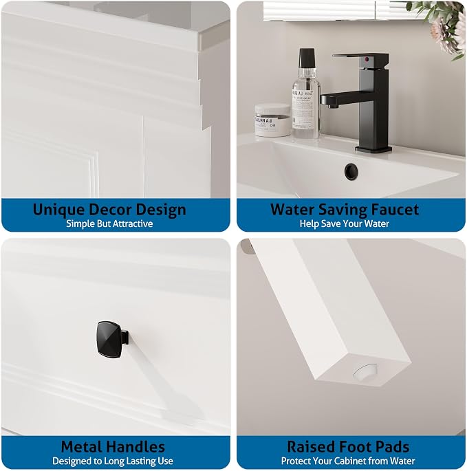 eclife 24" Bathroom Vanity - Image 6