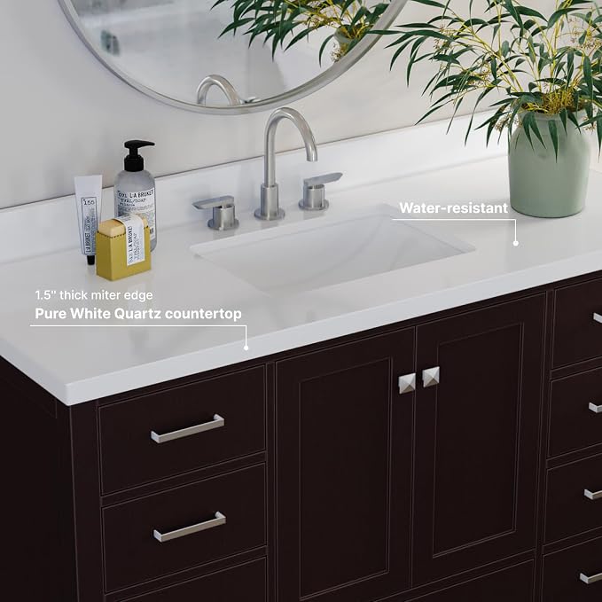 ARIEL Bathroom Vanity 55" Inch - Image 4