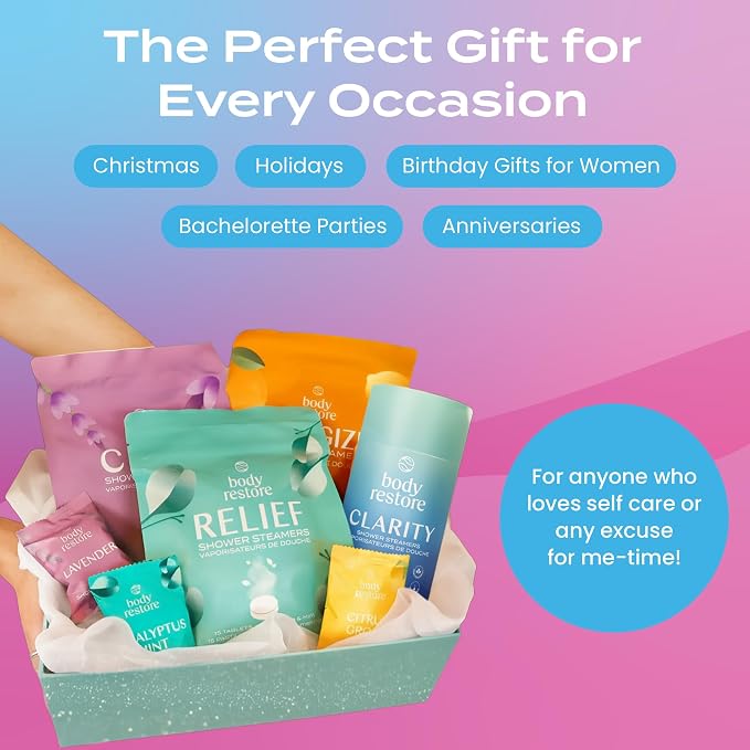 Body Restore Shower Steamers Aromatherapy 6 Pack - Image 6