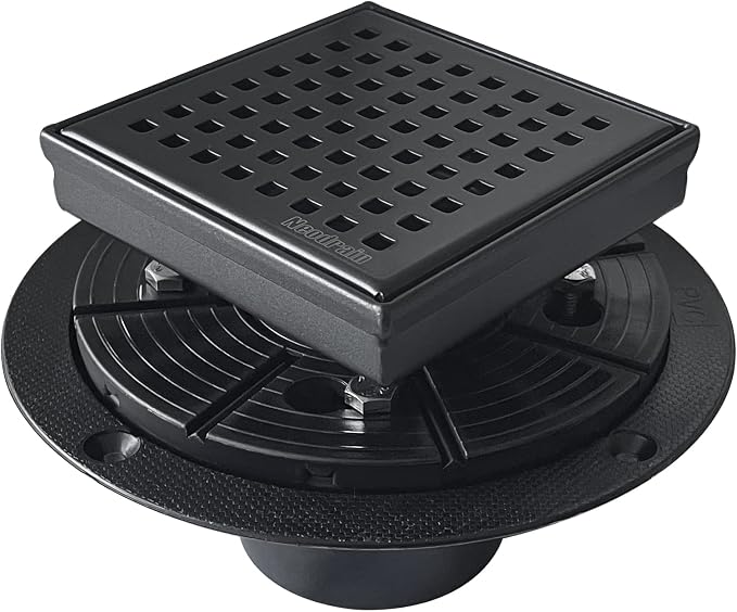 Neodrain 4-Inch Square Shower Drain by Neodrain