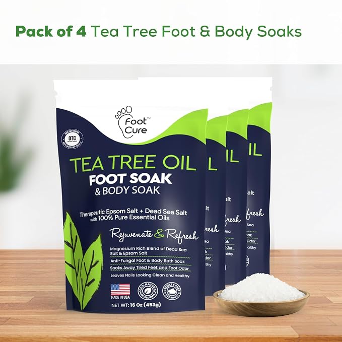 FOOT CURE Tea Tree Oil Foot Soak - Image 3