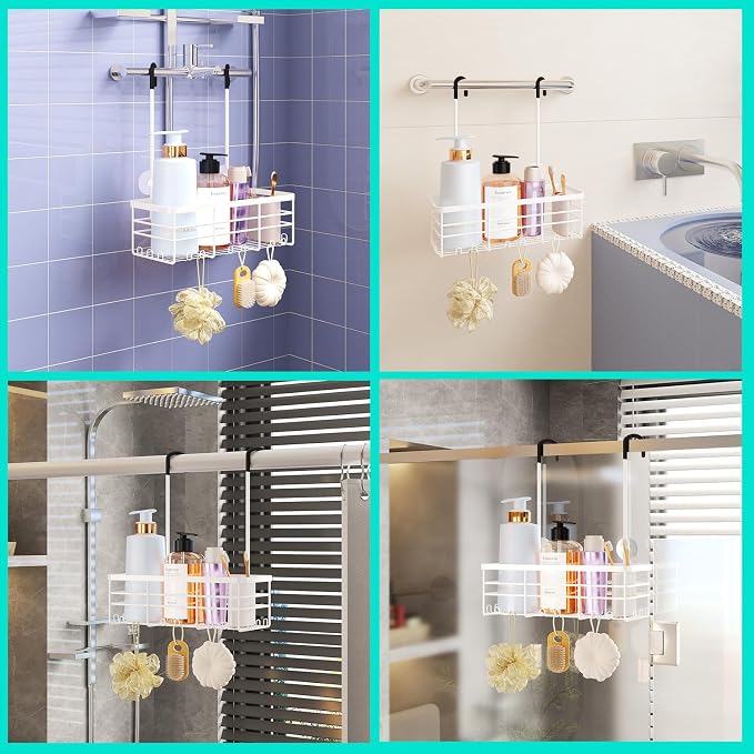HapiRm Hanging Shower Caddy Organizer - Image 3