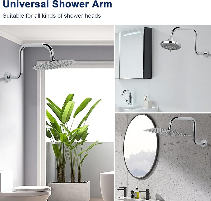NearMoon S Shape Shower Extension Arm - Image 4