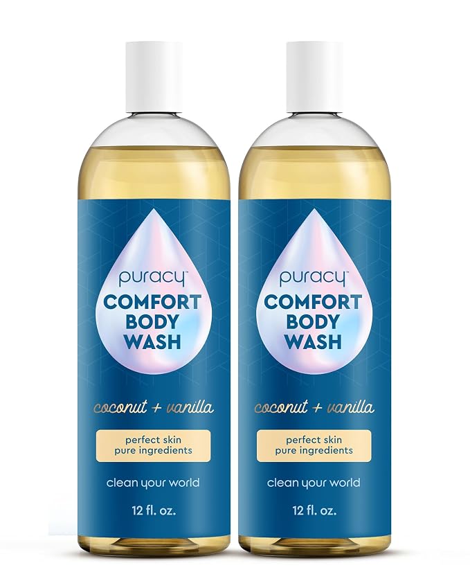 Puracy Body Wash, Natural Body Wash, 98.6% Pure Plant Ingredients, Moisturizing by Puracy