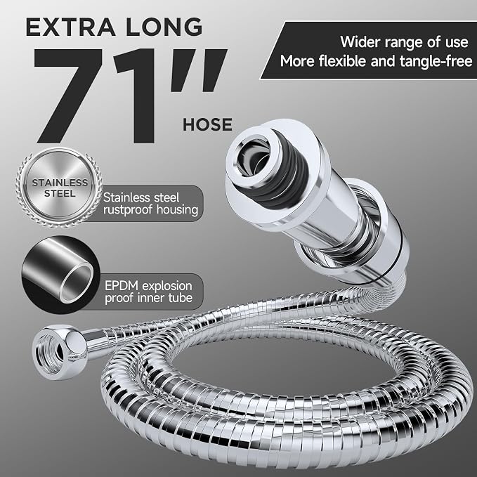 Veken 11.8'' Rain Shower Head - Image 5
