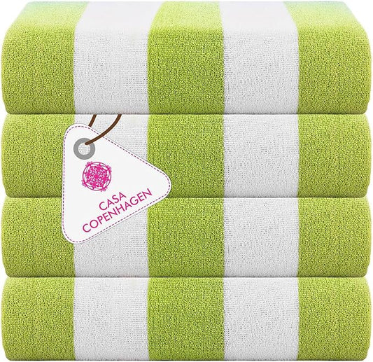 CASA COPENHAGEN Cabana Towel Designed in Denmark Rough and Tough, Quick Dry by CASACOPENHAGEN