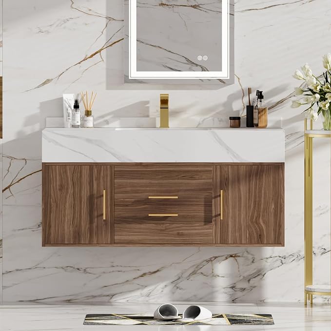 homary 39.4" Bathroom Vanity by Homary