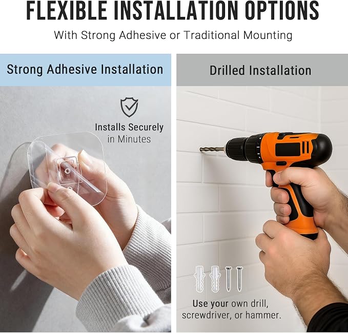 G-Promise All Metal Handheld Shower Head Holder, Adjustable Wall Mount Shower - Image 7