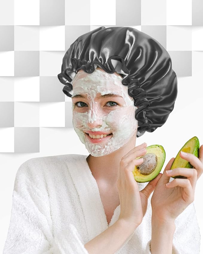 Aquior Shower Caps, Reusable Shower Cap - Image 8