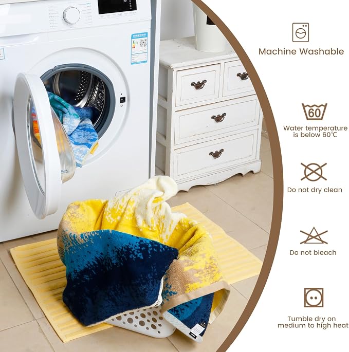 SEMAXE 4-Pack Luxury Bath Towels - Image 7
