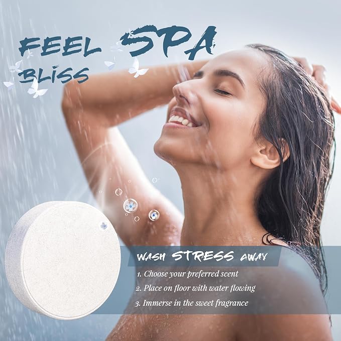 Shower Steamers Aromatherapy, 8% Natural Essential Oils, Women/Men Spa Steamer - Image 2