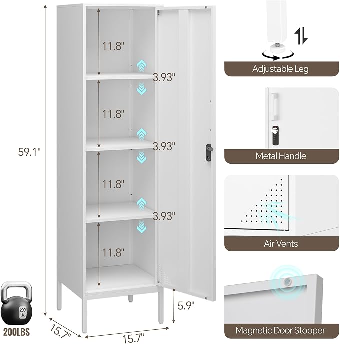 Locker Cabinet, Home Office - Image 2