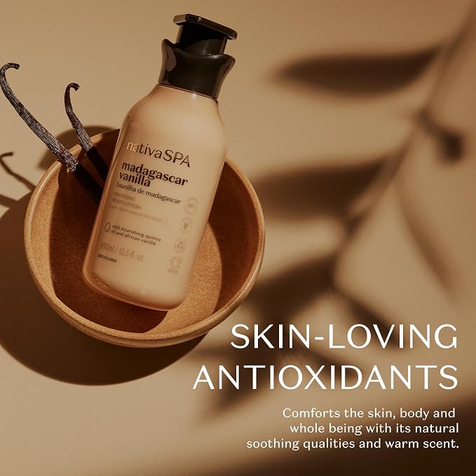 Nativa SPA by O Boticário, Madagascar Vanilla Moisturizing Body Lotion - Image 3