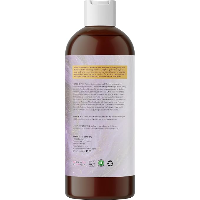 Premium Lavender Bubble Bath for Women - Image 4