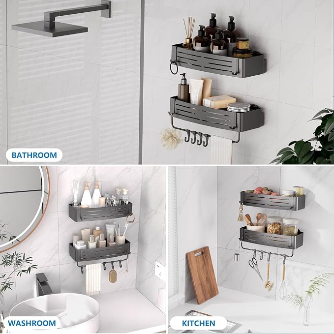 Onemake Shower Caddies Suction Cup, Shower Organizer - Image 6
