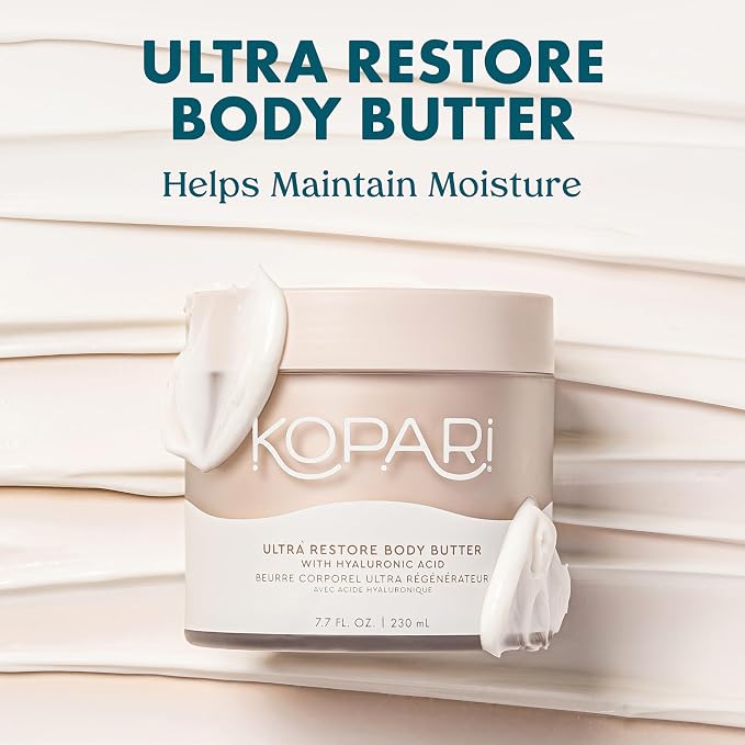 Kopari Ultra Restore Body Butter, Whipped Lightweight Formula, Hyaluronic Acid - Image 2