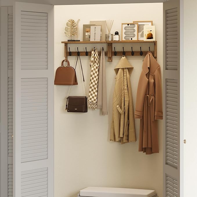 AMBIRD Coat Rack Wall Mounted - Image 5