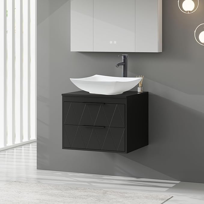 eclife 24" Floating Bathroom Vanities by eclife