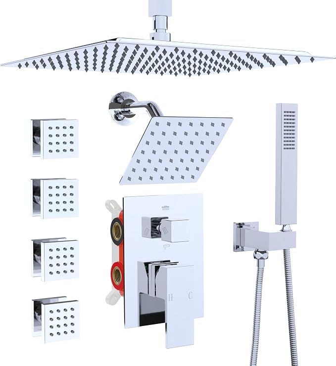 Enga Dual Shower Head Shower System by Enga