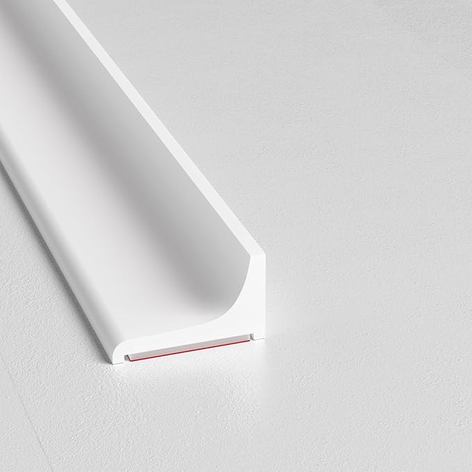 Silicone Shower Threshold Water Dam, Kitchen Sink Splash Guard, Shower Barrier by Risunpet