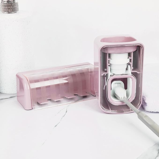 5 Slots Wall Mount Toothbrush Holder - Image 3