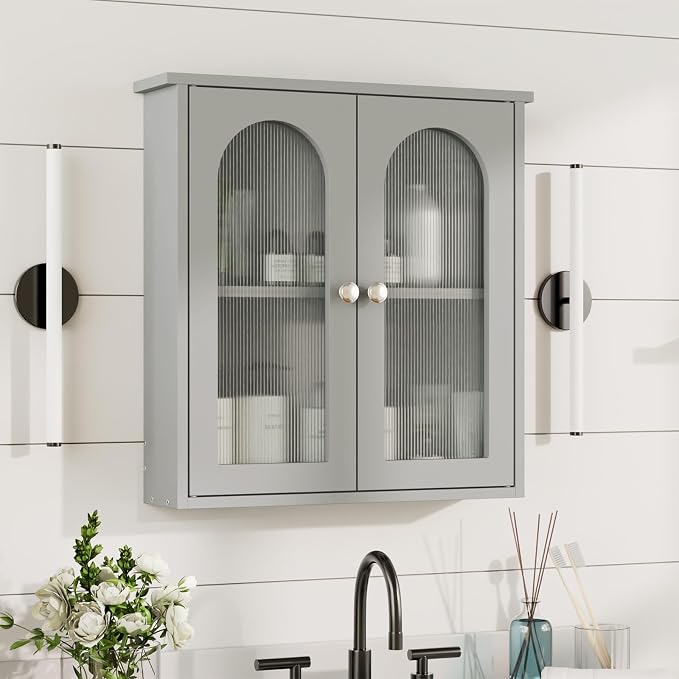 Bathroom Wall Cabinet, Medicine Cabinets Wall Mounted by Mepplzian