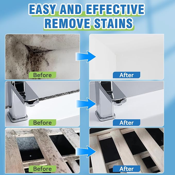 Wall Cleaner Spray, Household Mold Stain Cleaning Spray Deep Clean, All-Purpose - Image 2
