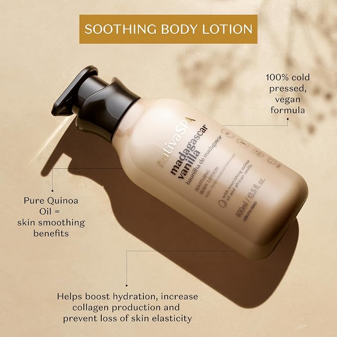 Nativa SPA by O Boticário, Madagascar Vanilla Moisturizing Body Lotion - Image 2