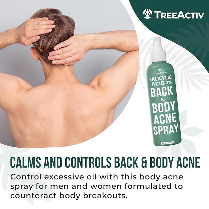 Salicylic Acid Back & Body Acne Spray, Back Acne Solution - Image 6