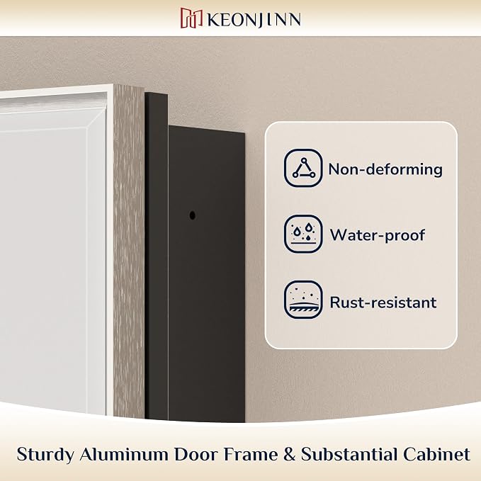 Keonjinn 40" x 30" Medicine Cabinets - Image 5