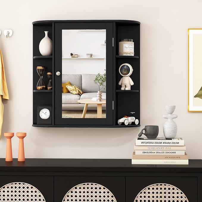 RELAX4LIFE Bathroom Wall Cabinet - Image 9