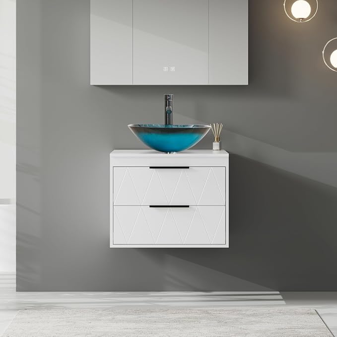 eclife 24" Floating Bathroom Vanities - Image 3