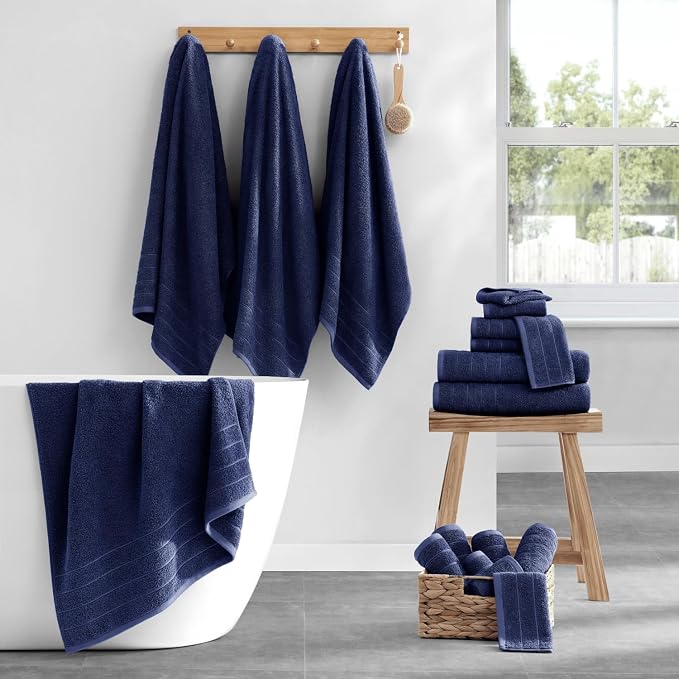 Casa Platino 100% Cotton Luxury Bath Towel Set - Image 6