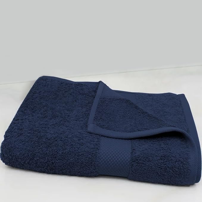 Delara 100% Organic Cotton Towels 650 GSM Plush Feather Touch Quick Dry Bath - Image 2