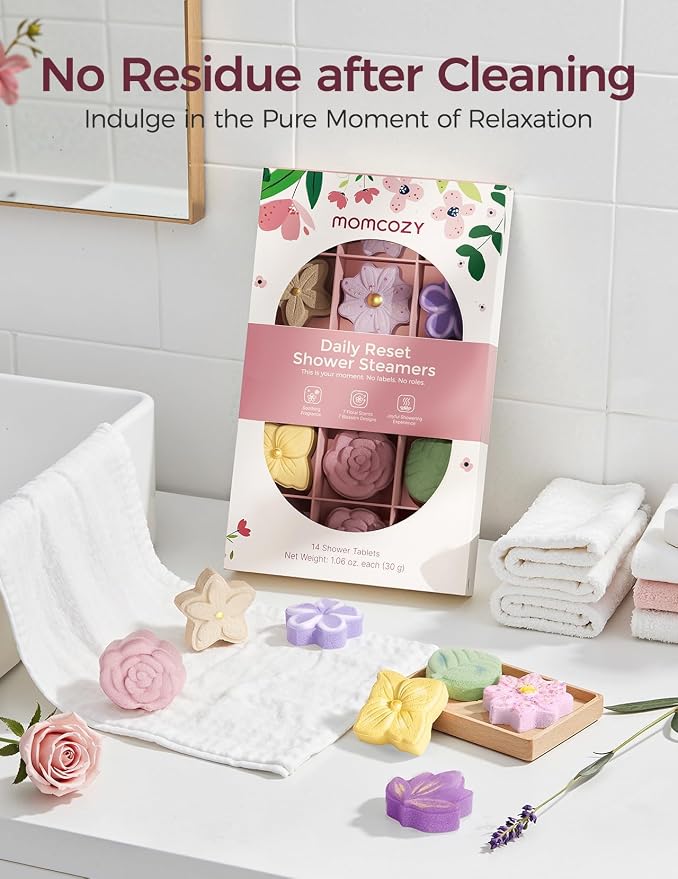 Momcozy 14 Pack Shower Steamers Aromatherapy - Image 8