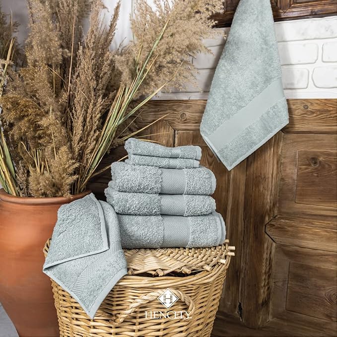 Hencely 18-Piece Bath Towel Set - Image 7