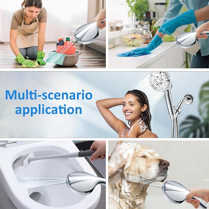 High Pressure10-mode Handheld Shower Head - Image 6
